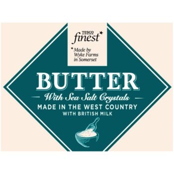 Tesco Finest West Country Butter & Sea Salt (250g)