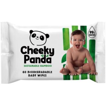 The Cheeky Panda Biodegradable Bamboo Baby Wipes Single Pack