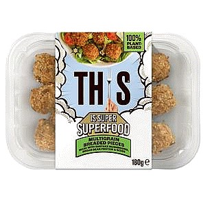 This is Super Superfood Multigrain Breaded Pieces (180g)