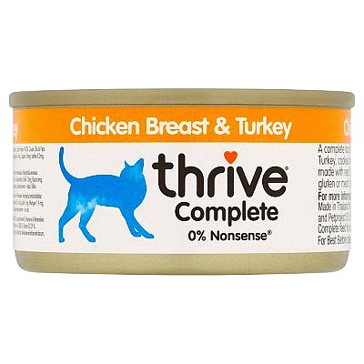 Thrive 100% Complete Chicken & Turkey (75g)