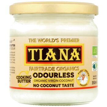 Tiana Fair Trade Organics Pure Virgin Coconut Cooking Butter (350ml)