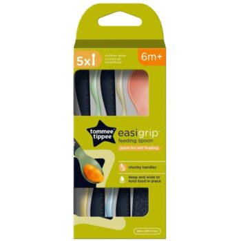 Tommee Tippee 5 Easigrip Self-Feeding Spoons 6m+ (5)