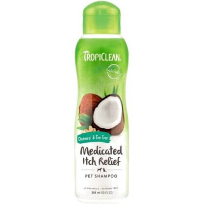 TropiClean Oatmeal and Tea Tree Shampoo (355ml)