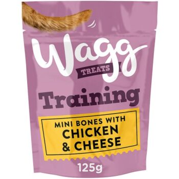 Wagg Training Mini Bones With Chicken And Cheese Dog Treats