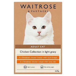 Waitrose Chicken Collection in Gravy (6 x 85g)