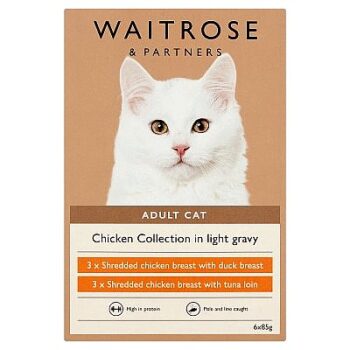 Waitrose Chicken Collection in Gravy (6 x 85g)