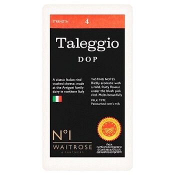 Waitrose Taleggio DOP Italian Soft Cheese Strength 4 (200g)