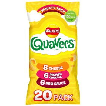 Walkers Quavers Variety Pack Snacks