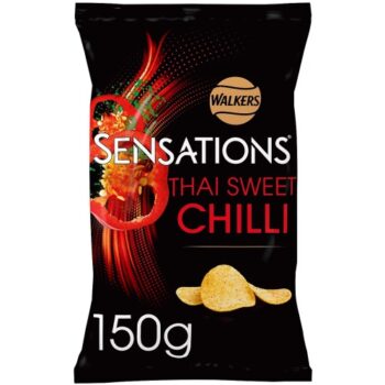 Walkers Sensations Thai Sweet Chilli Sharing Crisps (150g)