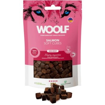Woolf Soft Cubes Salmon Dog Treats