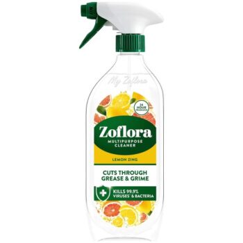 Zoflora Multi-Purpose Disinfectant Cleaner Lemon Zing (800ml)