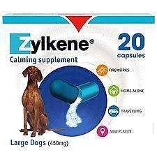 Zylkene Calming Supplement For Large Dogs 30-60Kg Capsules (20)