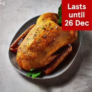 50. Tesco Finest Free Range Medium Goose 4-6kg (Serves 8-12)