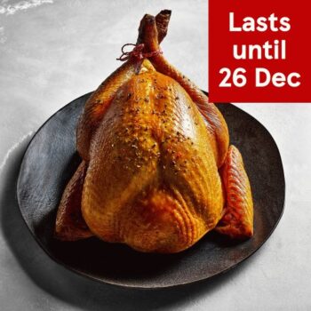 7. Tesco Finest Free Range Organic Bronze Whole Turkey 3-7kg (Serves 7-17)