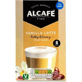 Alcafe Vanilla Latte Sachets (8 x 18.5g)