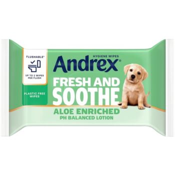 Andrex Ultra Care Flushable Washlets Moist Toilet Tissue Wipes