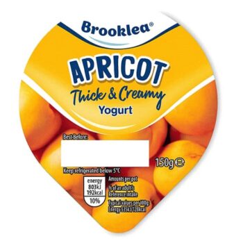 Apricot Flavour Thick & Creamy Yogurt