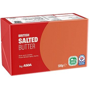 ASDA British Salted Butter (500g)