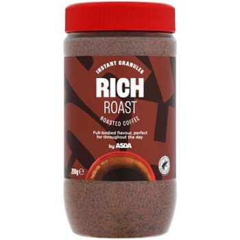 ASDA Rich Roasted Coffee Instant Granules (200g)