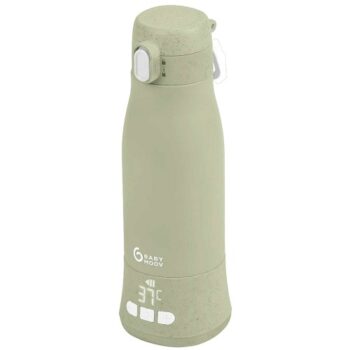 Babymoov Moov & Feed Rechargable Travel Bottle Warmer Sage Green
