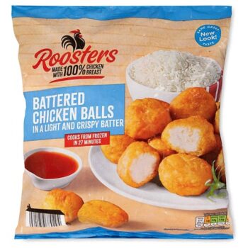 Battered Chicken Balls in a Light & Crispy Batter