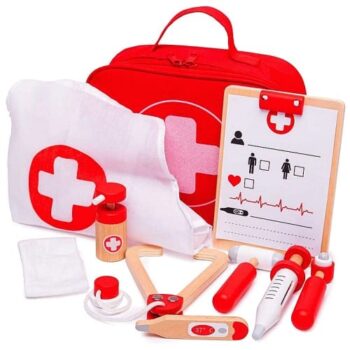 Bigjigs Toys Doctor's Kit Role Play Dress Up Costume
