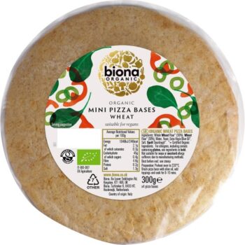 Biona Organic 4 Mini Pizza Bases (300g)