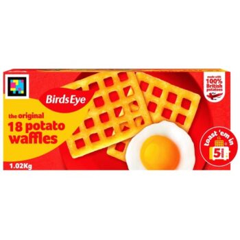 Birds Eye 18 The Original Potato Waffles (18 x 1.02kg)