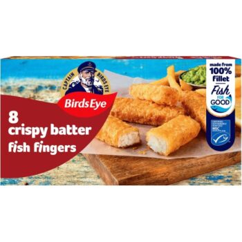 Birds Eye 8 x Crispy Battered Fish Fingers (224g)