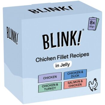 Blink Chicken Selection Multipack Wet Cat Food in Jelly (8 x 85g)