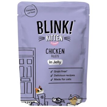 Blink Kitten Chicken Fillets in Jelly (85g)