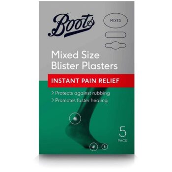 Boots Blister Plasters Mixed Size (5)