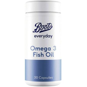 Boots Everyday Omega 3 Fish Oil 30 Capsules (1000mg)