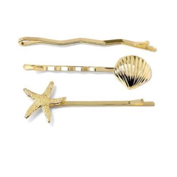 Boots Shell Star Fish Gold Slide Grips (3)