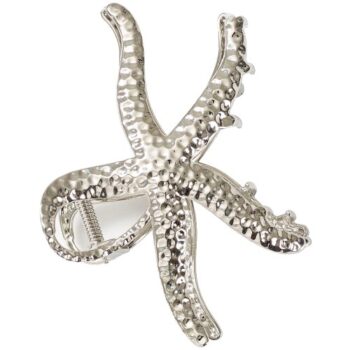 Boots Silver Star Fish Hair Clip