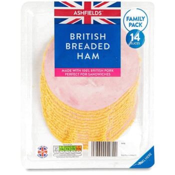 British Breaded Ham 14 Slices