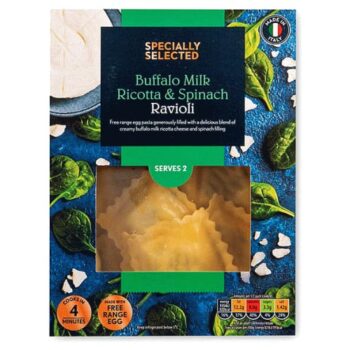 Buffalo Milk Ricotta & Spinach Ravioli