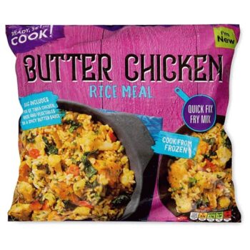 Butter Chicken Rice Meal
