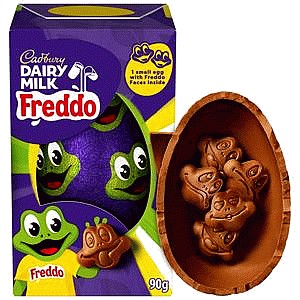 Cadbury Dairy Milk Freddo Faces Medium Milk Chocolate Easter Egg (90g)
