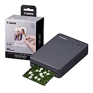 Canon Selphy QX20 Instant Photo Printer Dark Grey Printer + 60 Shot Pack