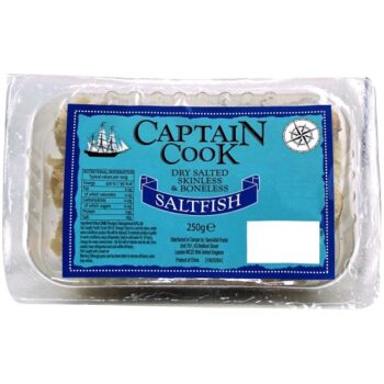 Captain Cook Dry Salted Skinless & Boneless Saltfish (250g)