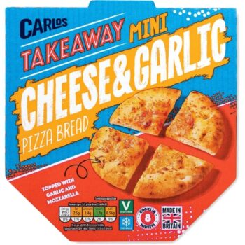 Carlos Takeaway Mini Garlic Pizza Bread (145g)