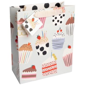 Caroline Gardner Cupcakes Large Gift Bag