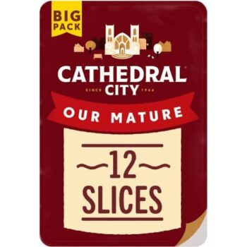 Cathedral City Our Mature Cheddar 12 Slices (12 x 250g)