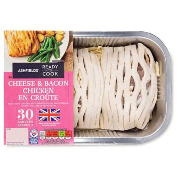 Cheese & Bacon Chicken En Croute