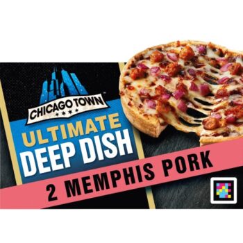 Chicago Town BBQ Crust Deep Dish Memphis Style BBQ Pork (2 x 150g, 300g)