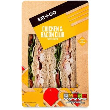 Chicken & Bacon Club with Mayo Sandwich