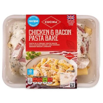 Chicken & Bacon Pasta Bake