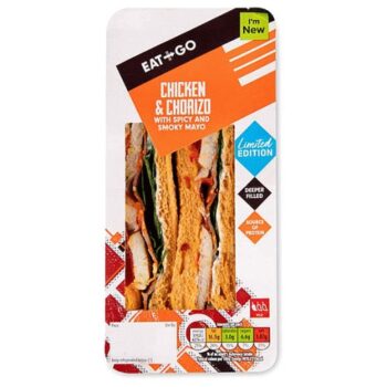 Chicken & Chorizo Deeper Fill Sandwich