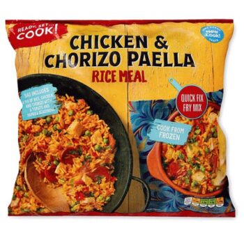 Chicken & Chorizo Paella Rice Meal